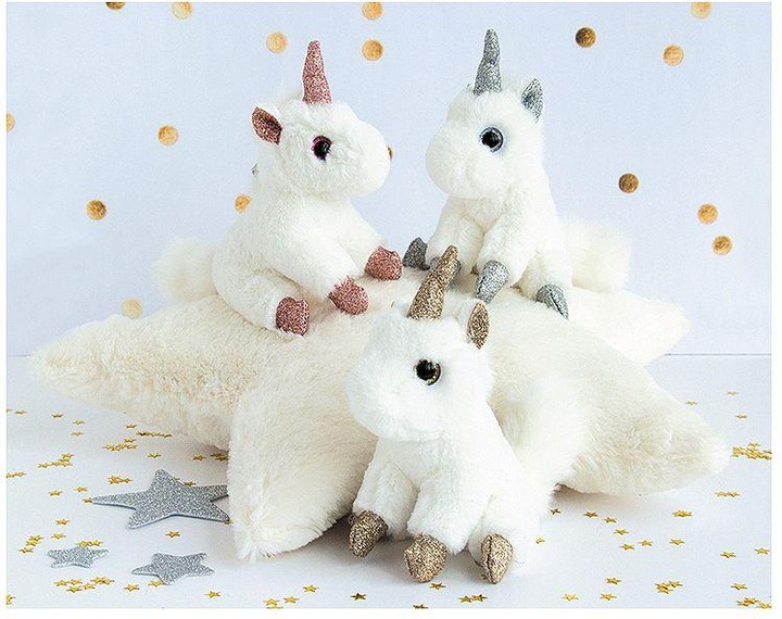 Immagine prodotto Doudou et Compagnie Portachiavi unicorno argento