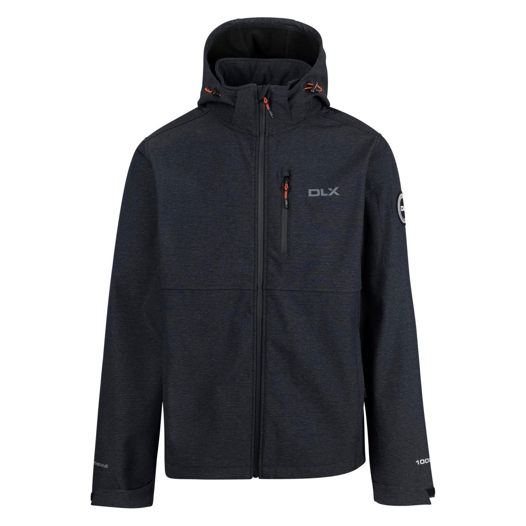 Trespass, Herren, Outdoorjacken, Justin Dlx Softshelljacke (Xl), Schwarz, Xl