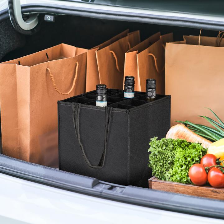 Produktbild Relaxdays Flaschentasche