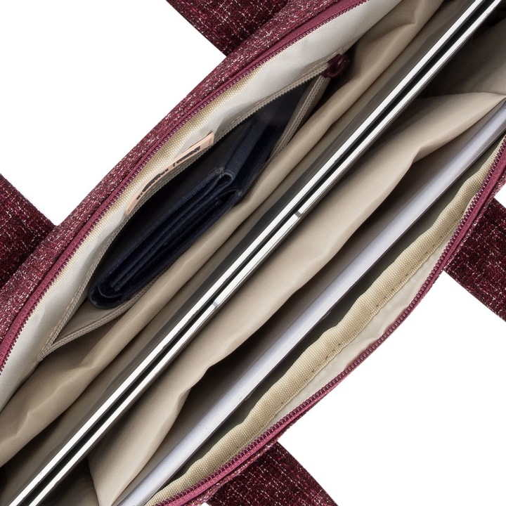 Produktbild Rivacase 7921 bordeauxrote Laptoptasche (14", Universal)