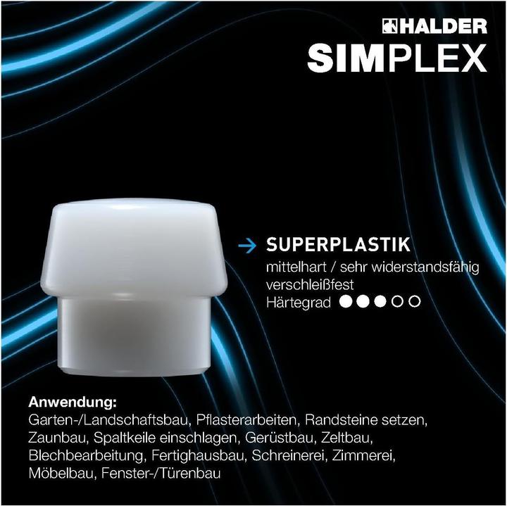 Produktbild Halder Simplex-Softface-Hammer D80 (4400 g)