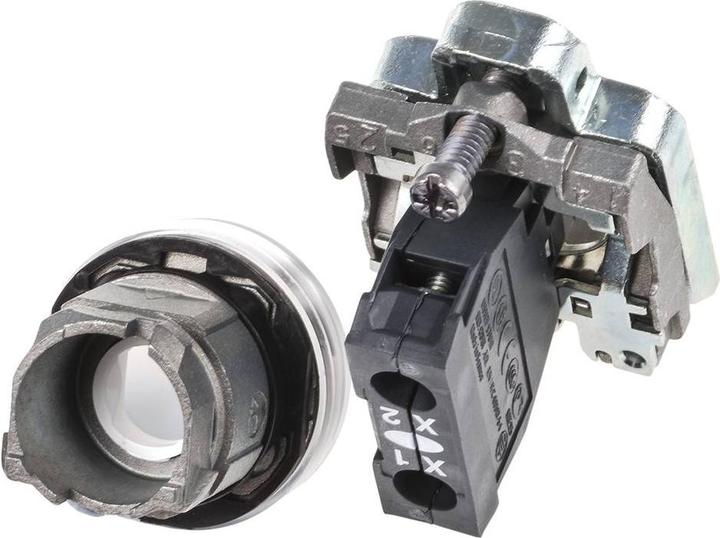 Produktbild Schneider Electric Leuchtmelder LED 24VAC/DC weiß XB4BVB1