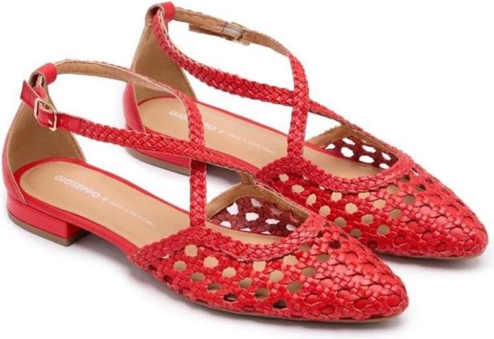 Actual product image Gioseppo Bailarinas de Piel Con Trenzados Leskovic (41)
