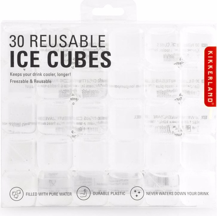 Actual product image Kikkerland Reusable Ice Cubes (Reusable ice cubes)