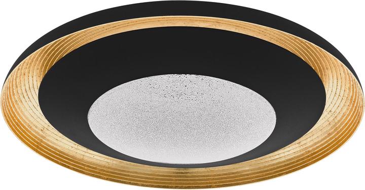 Produktbild EGLO Deckenleuchte CANICOSA 2 LED, Schwarz (4600 lm)