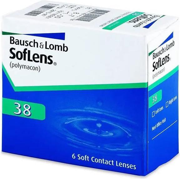 Produktbild SofLens 38 Monatslinsen (-3.5, Monatslinse, 6 Stk., Sphärisch)