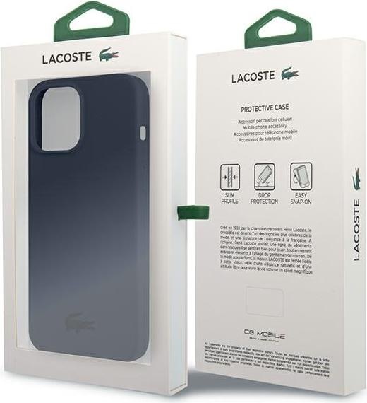 Immagine prodotto Lacoste Custodia iPhone 13 Pro Max in silicone liquido con stampa lucida del logo (Apple iPhone 13 Pro Max)