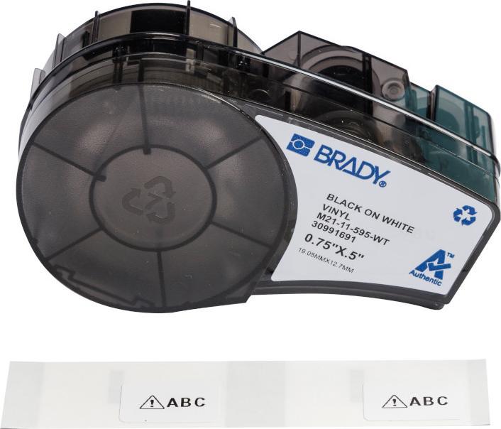 Actual product image Brady All-Weather Permanent (12.70 mm)