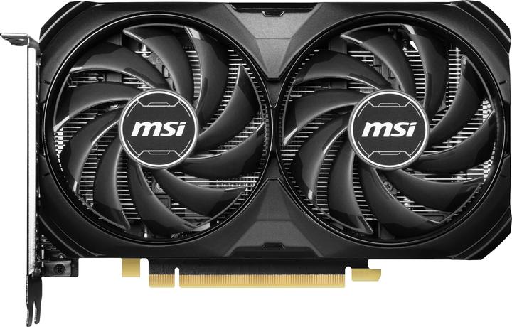 Actual product image MSI GeForce RTX 4060 Ti Ventus 2X Black 8G OC, 8192 MB GDDR6 (8 GB)