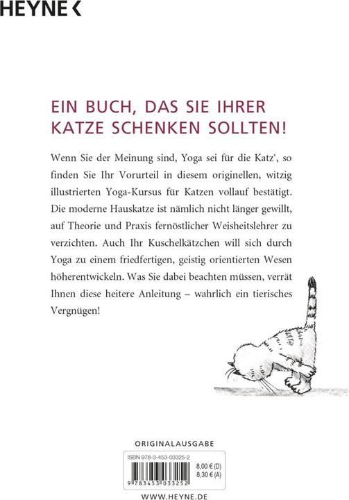 Actual product image Yoga für Katzen (German, Traudel Reiner, 2004)
