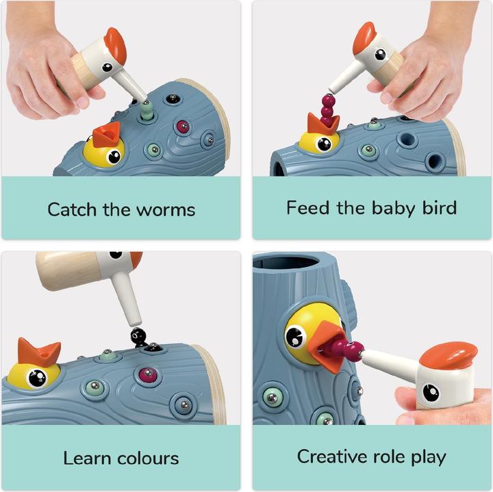 Actual product image Topbright Toys Feed the woodpecker (Bulgarian, Estonian, Spanish, Polish, Swedish, Slovak, Slovenian, Romanian, Czech, Dutch, Russian, German, Finnish, Lithuanian, French, Italian, Serbian, Croatian, Portuguese, English)