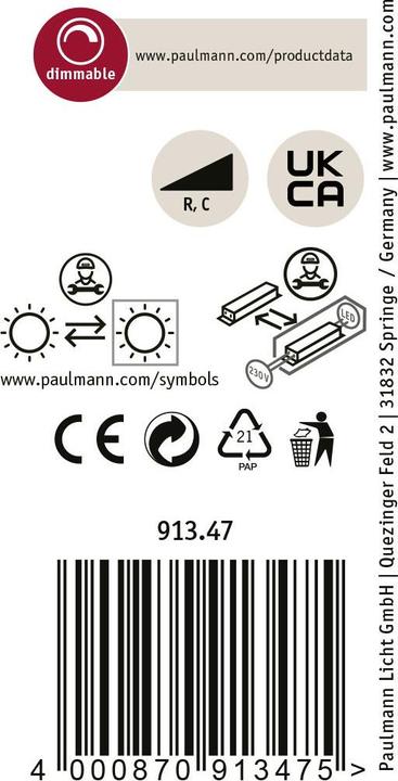 Immagine prodotto Paulmann Apparecchi Spot Zeus (3680 lm)