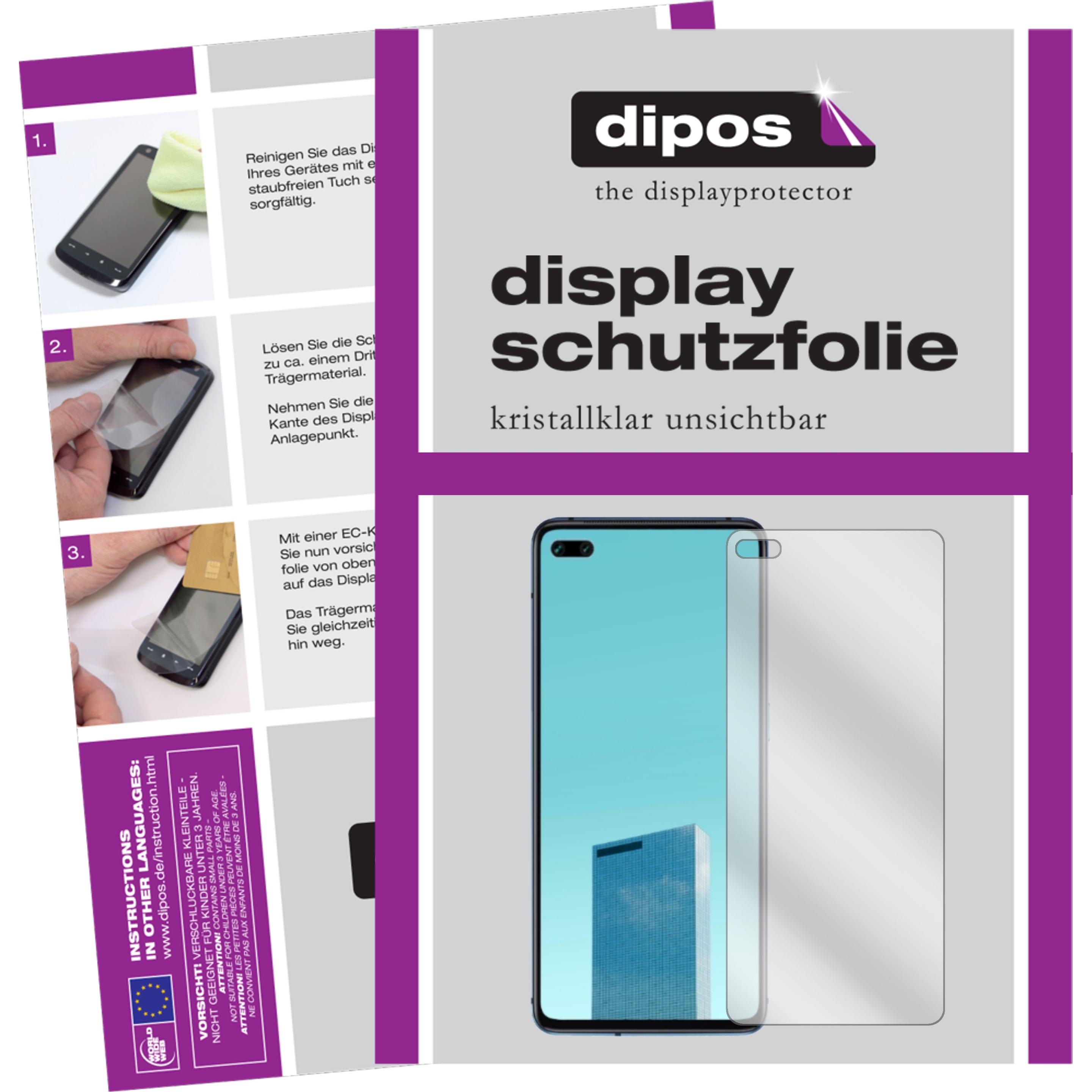 Dipos Displayschutzfolie Crystalclear (6 Stk., Oppo A92s), Smartphone Schutzfolie, Transparent