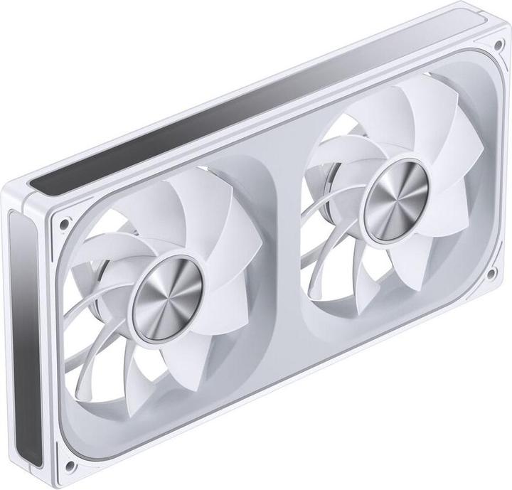 Produktbild Jonsbo ZA-240 Infinity Mirror ARGB Reverse Blade PWM Lüfter - 240mm, weiss (240 mm)