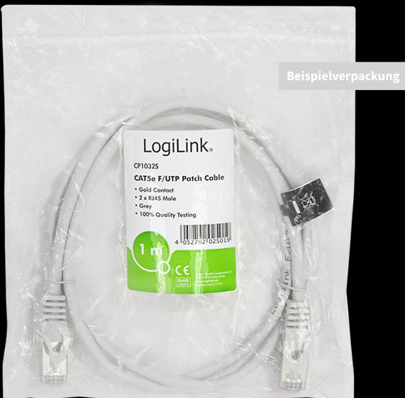 Actual product image LogiLink Network cable (F/UTP, CAT5e, 2 m)