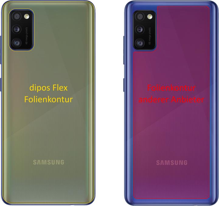 Actual product image Dipos Screen Protector Full-Cover 3D (3 pcs., Samsung Galaxy A41)