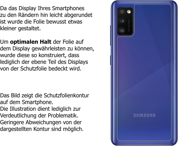 Produktbild Dipos Displayschutz Anti-Shock (1 Stück, Samsung Galaxy A41)