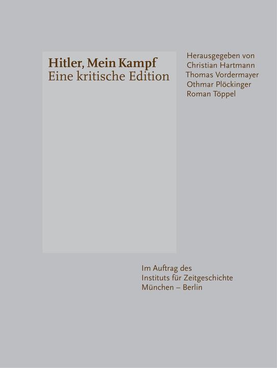 Produktbild Hitler, Mein Kampf (Deutsch, Christian Hartmann, 2016)