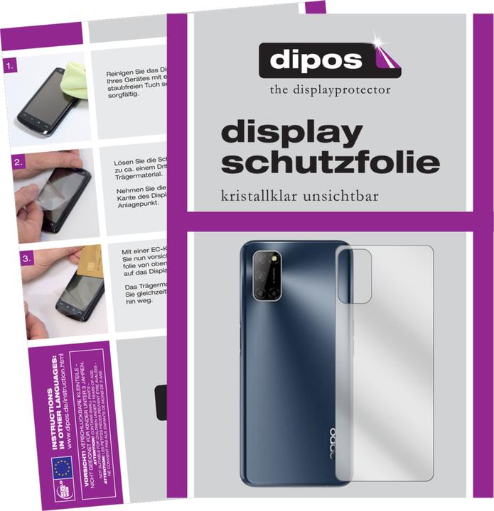 Actual product image Dipos Screen Protector Crystalclear (6 Piece, Oppo A72)