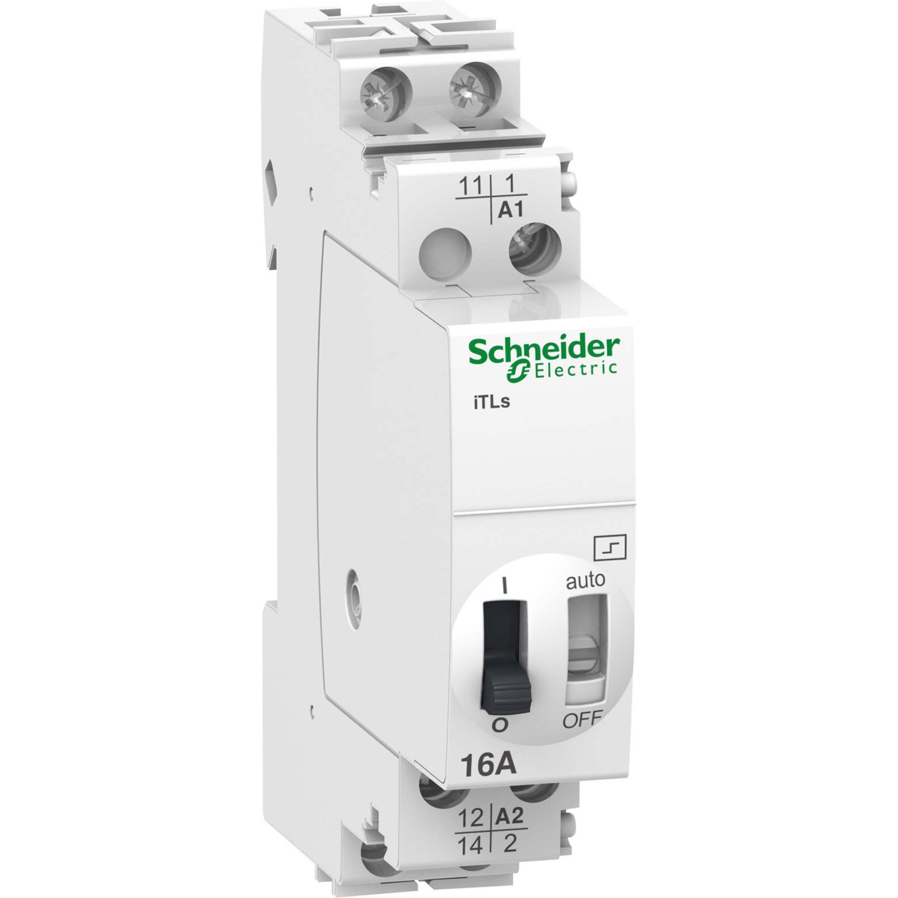 Schneider Electric SE A9C32811 Fernschalter ITL 1P 16A 230-240VAC, Elektronikzubehör + Gehäuse
