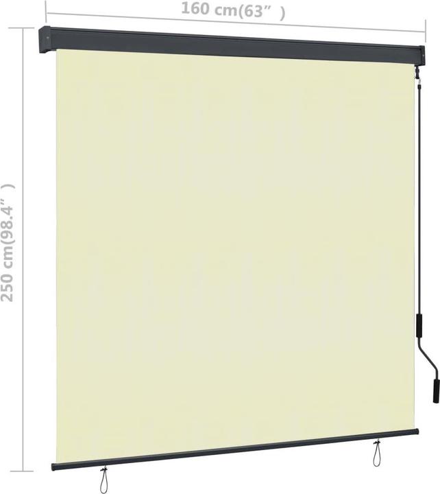 Produktbild vidaXL Aussenrollo (160 x 250 cm)