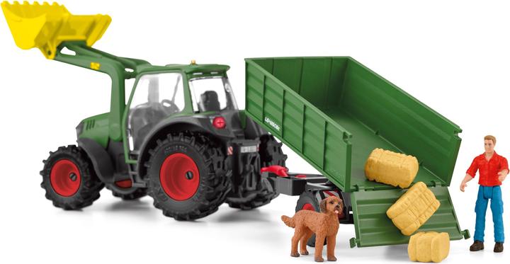 Schleich Traktor mit Anhänger