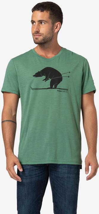 Actual product image Super Natural Skiing Bear Tee (XXL)