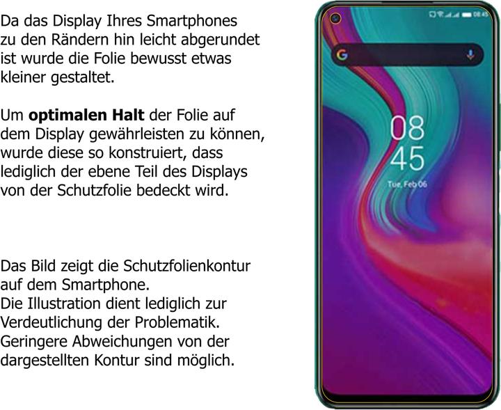 Produktbild Dipos Displayschutz Anti-Shock (2 Stück, Infinix Note 7)