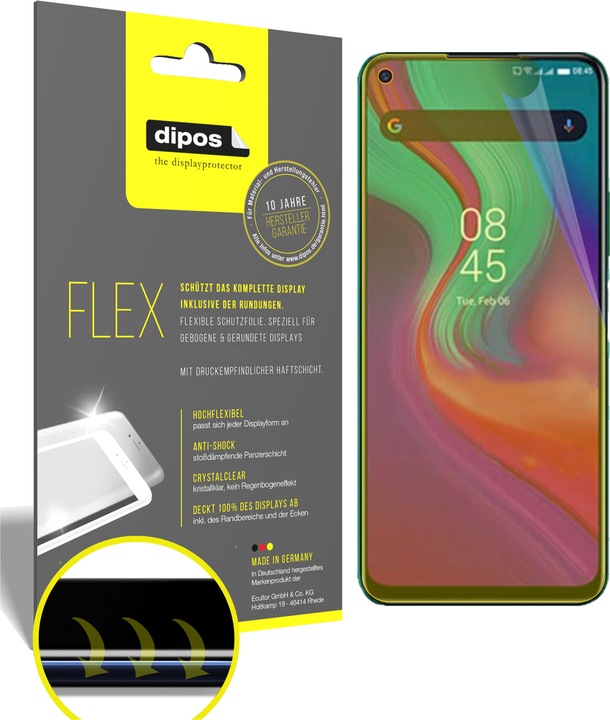 Actual product image Dipos Screen Protector Full-Cover 3D (2 Piece, Infinix Note 7)