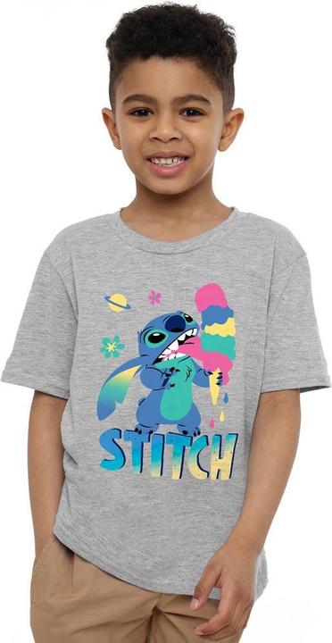 Produktbild Lilo & Stitch TShirt meliert (128)