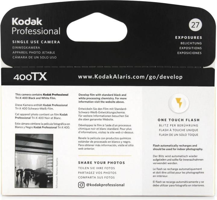 Actual product image Kodak Tri-X 400 (Black and white)