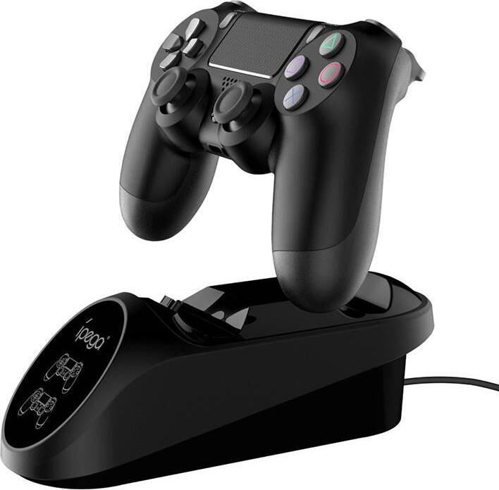 Produktbild iPega Dual Docking Station PG-9180 for PS4 Gaming Controller (black) (PS4)