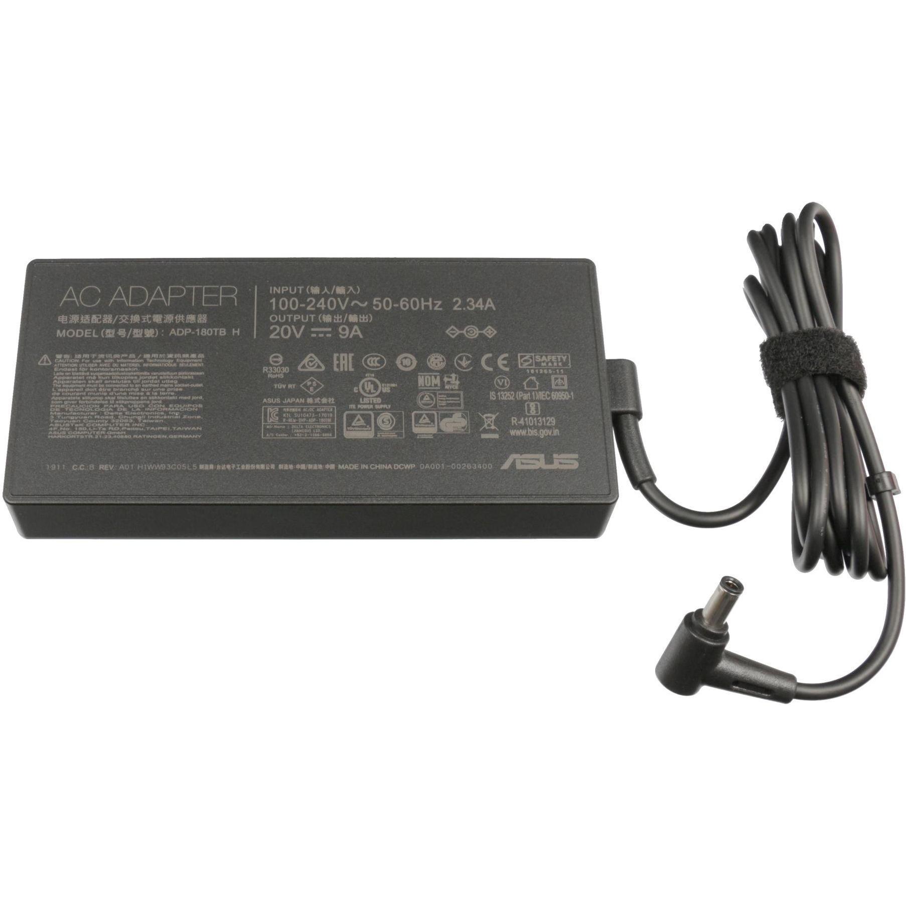 ASUS 0A001-00263400 (180 W), Notebook Netzteil, Schwarz