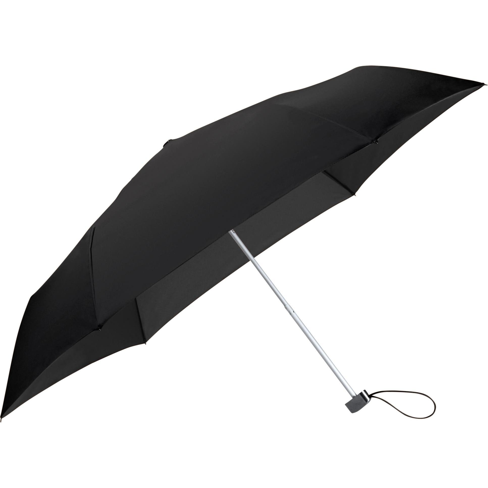 Samsonite, Unisex, Regenschirm, Rain Pro, Schwarz