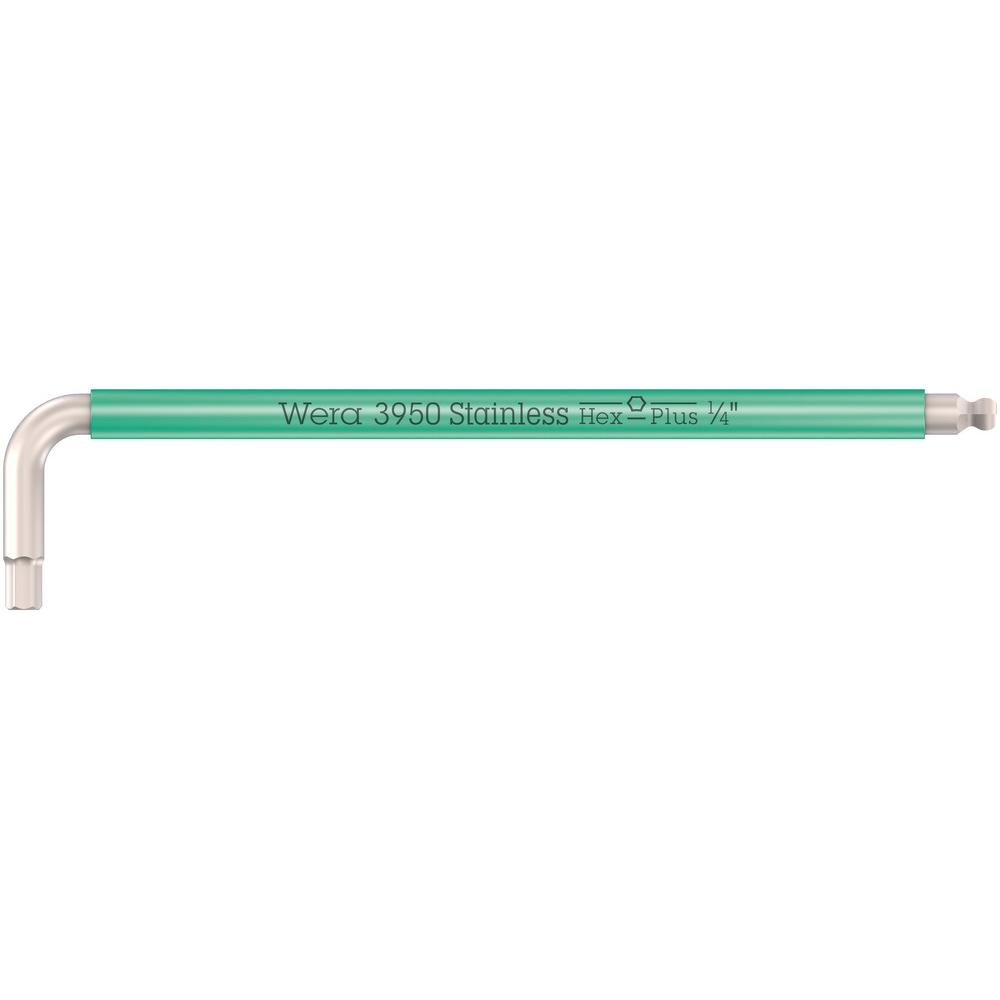 Wera, Sechskantschlüssel, 3950 SPKL Multicolour Hex-Plus 1/4"