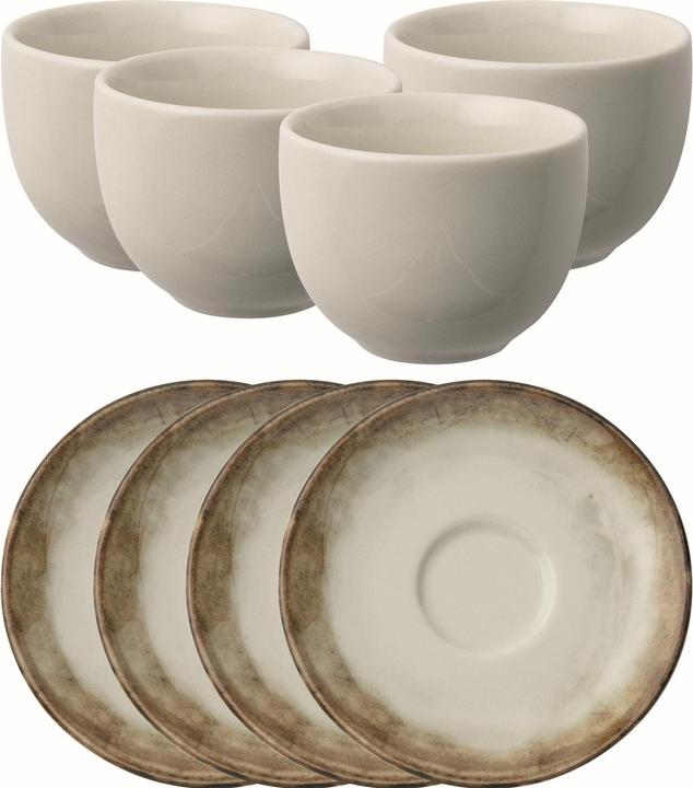 Brown/white