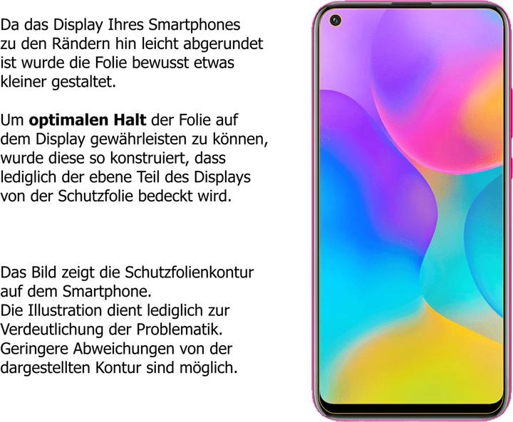 Actual product image Dipos Screen Protector Anti-Shock (2 Piece, Huawei Enjoy 10)