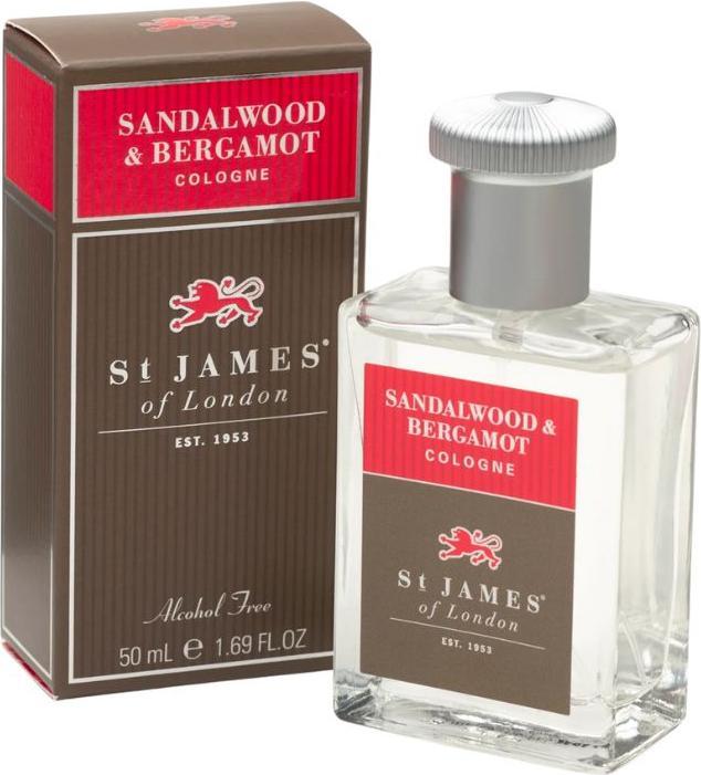 Produktbild St. James of London Sandalwood & Bergamot Cologne (Eau de Cologne, 50 ml)