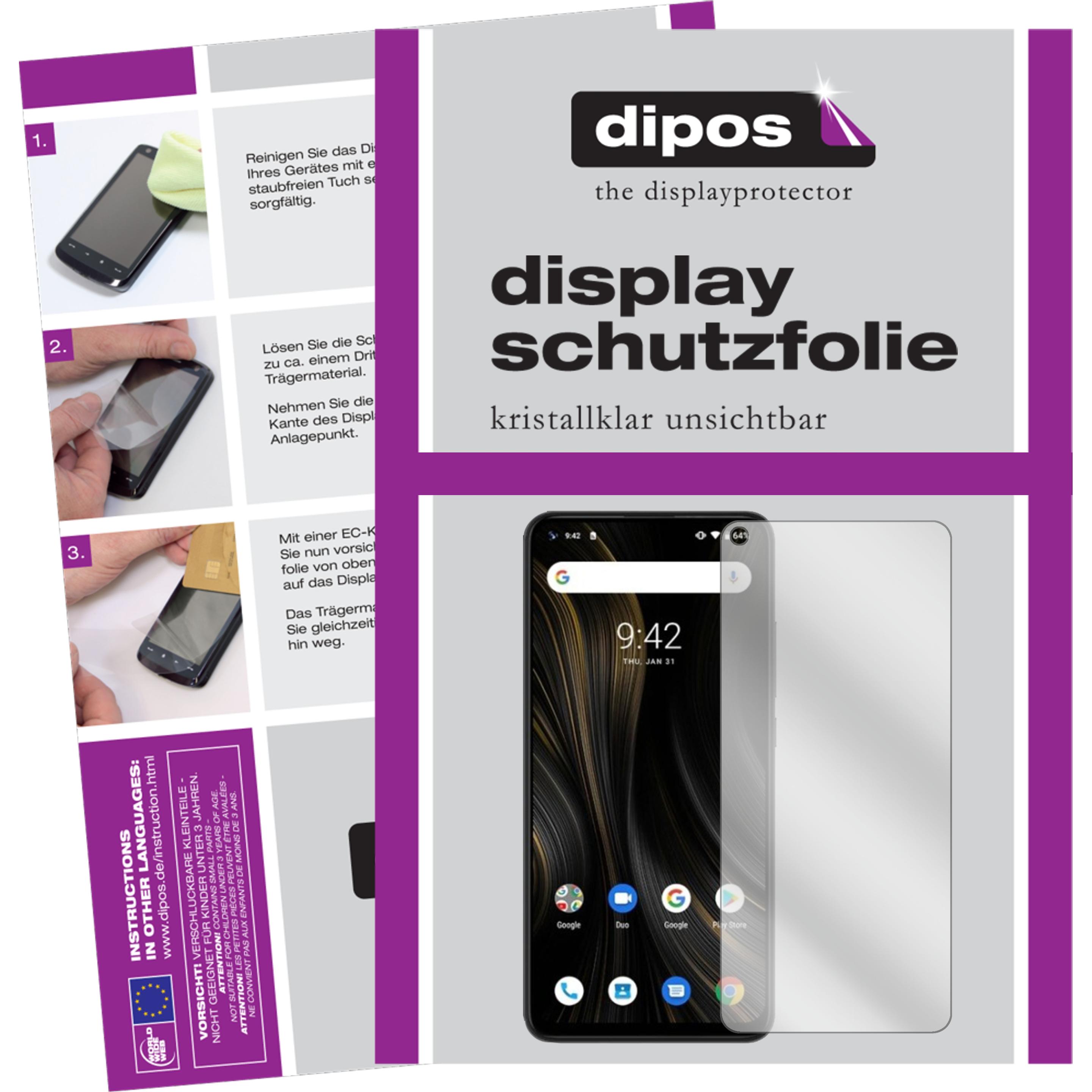 Dipos Displayschutzfolie Crystalclear (1 Stück, Umidigi Power 3), Smartphone Schutzfolie, Transparent