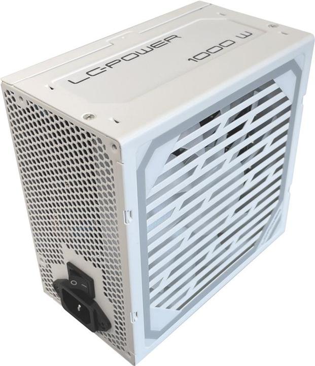 Produktbild LC-Power Netzteil 1000W LC1000MW Modular V3.1 (80+Gold)white (1000 W)