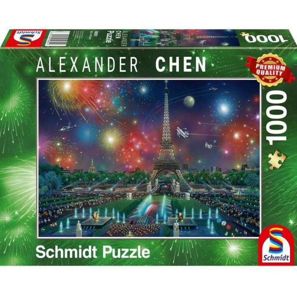 Schmidt Spiele Feuerwerk am Eiffelturm (1000 Teile)