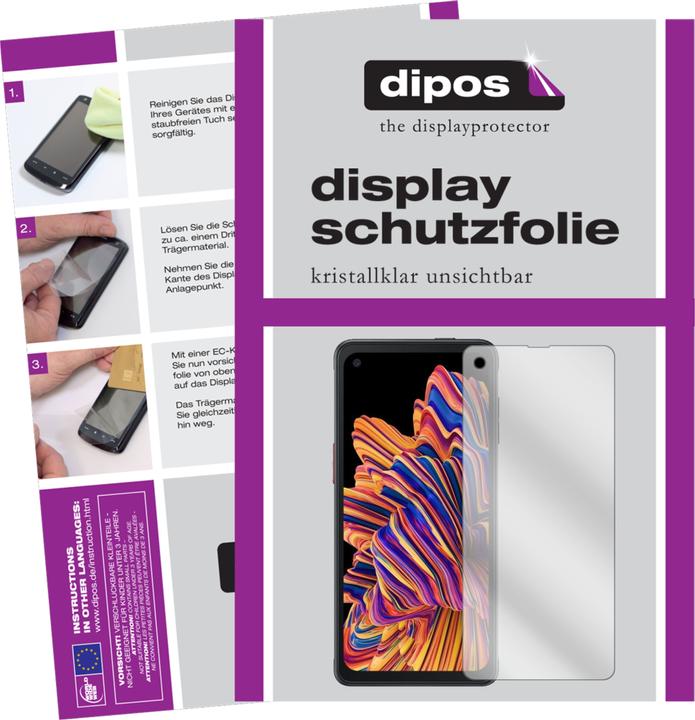 Actual product image Dipos Screen Protector Crystalclear (5 pcs., Samsung Galaxy Xcover Pro)