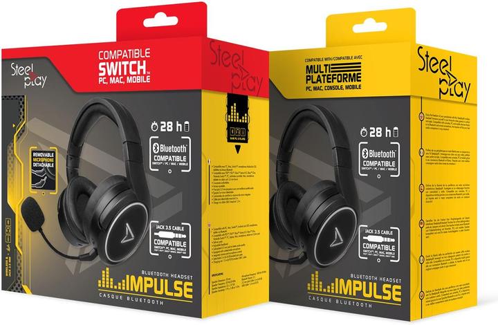 Produktbild Steelplay EckoWave Bluetooth Headset (Kabellos, Kabelgebunden)