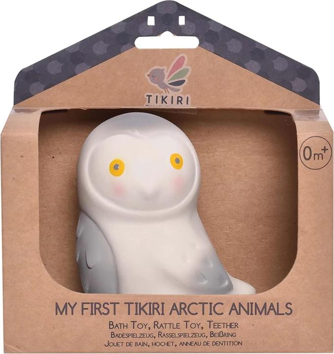 Actual product image Tikiri Rattle snowy owl