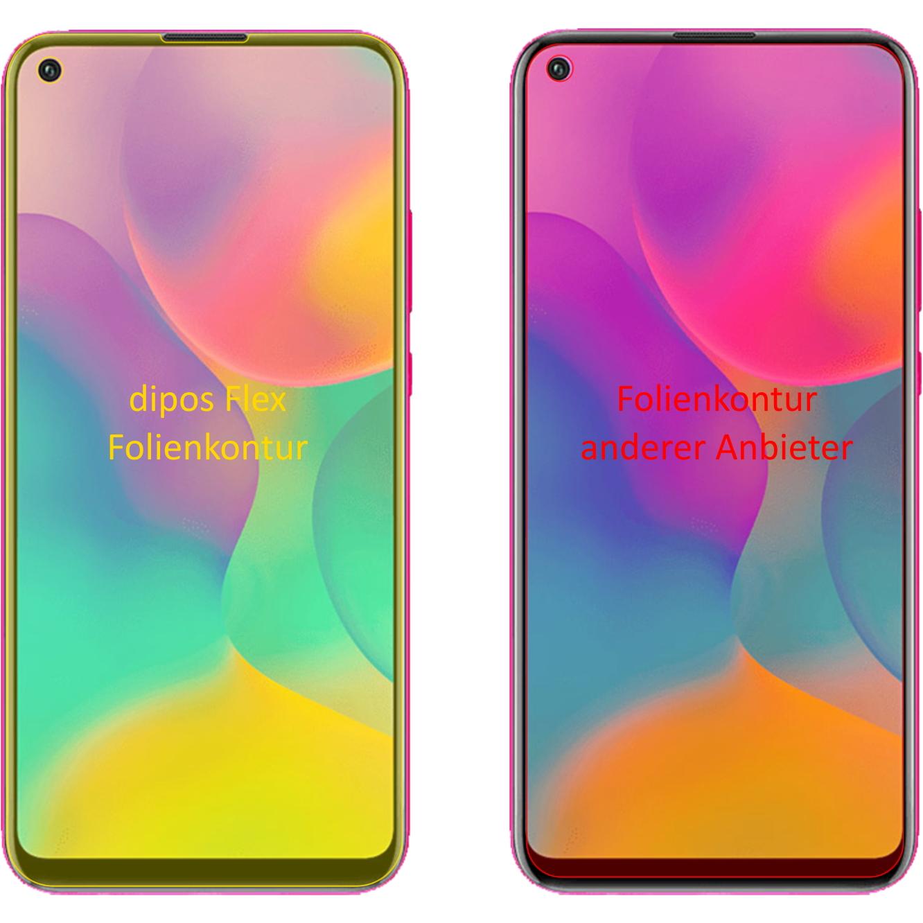 Thumbnail - Dipos Displayschutzfolie Full-Cover 3D (3 Stück, Honor Play 3), Smartphone Schutzfolie, Transparent