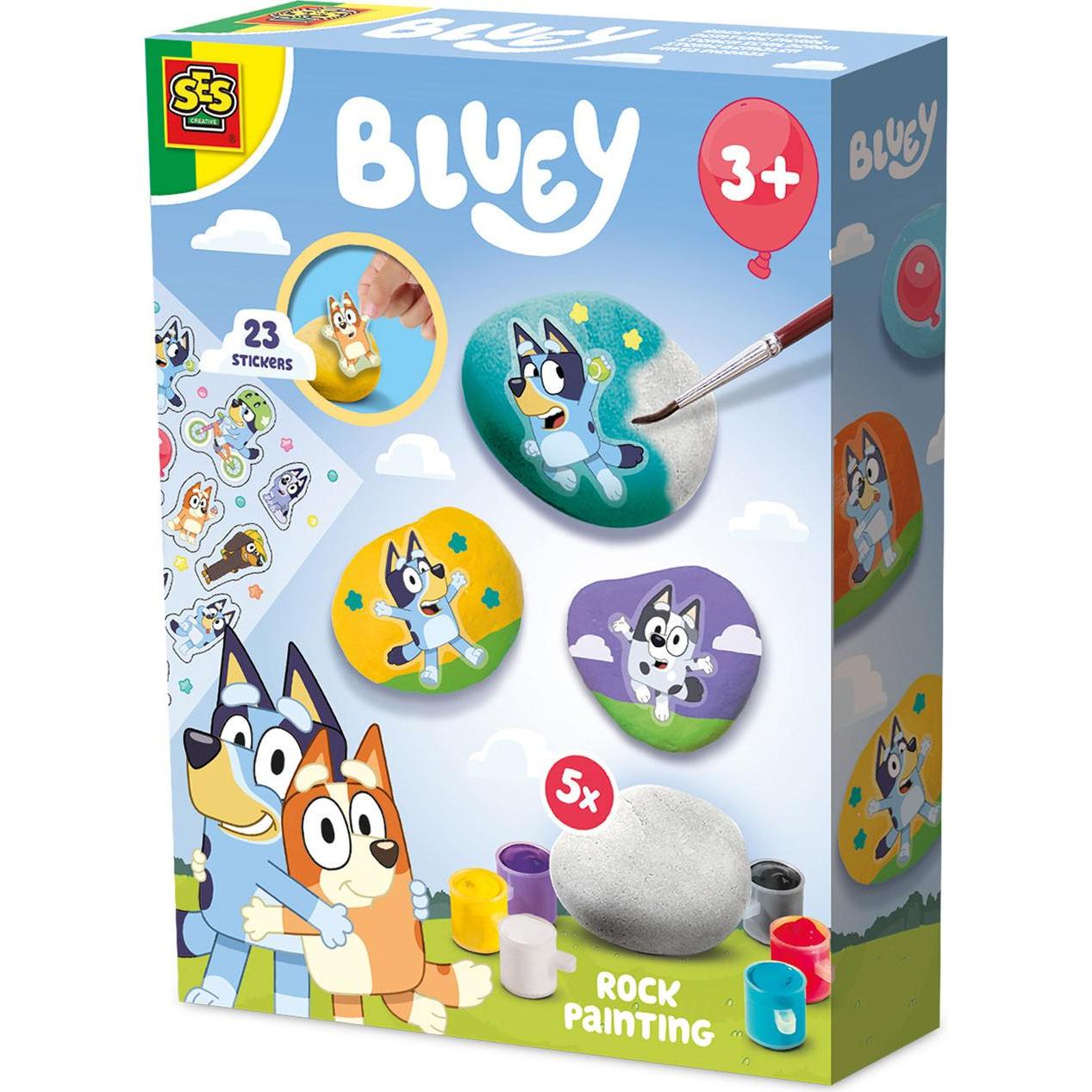 Ses Bluey - Steine bemalen (14095)