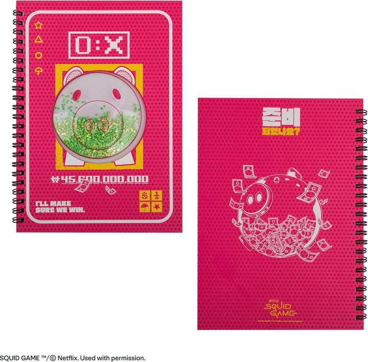 Image du produit Cinereplicas Carnet de notes Squid Game Piggy Bank (Couverture rigide)