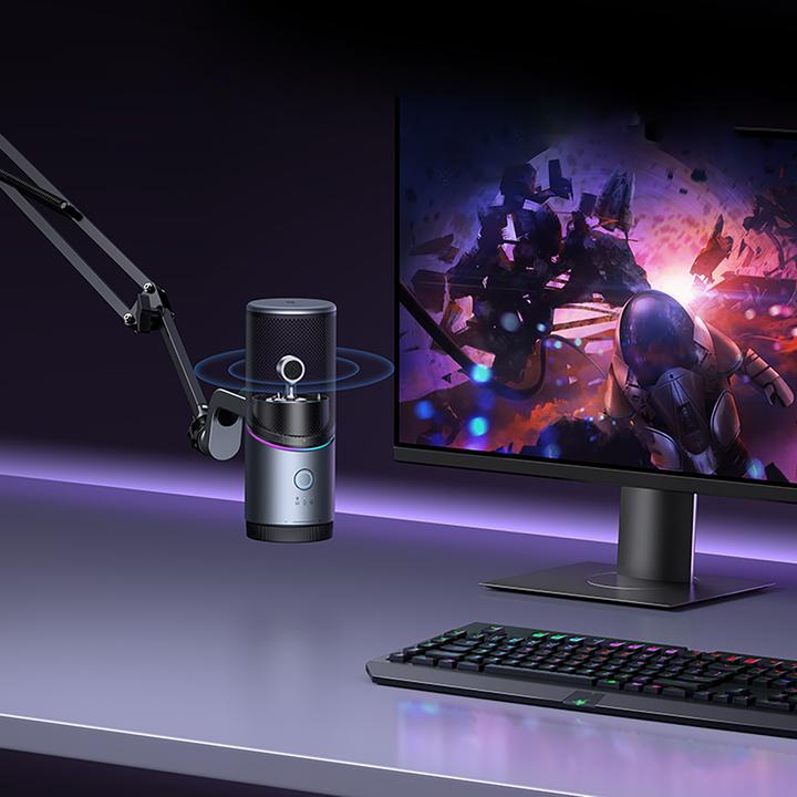 Actual product image Ugreen USB Microphone CM769 RGB