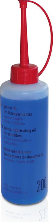 Actual product image Ideal Maintenance oil Document shredder Container design: Bottle Content: 200 ml
