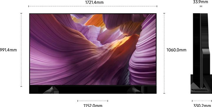 Actual product image Samsung QE77S85F (77", S85F, OLED, 4K, 2025)